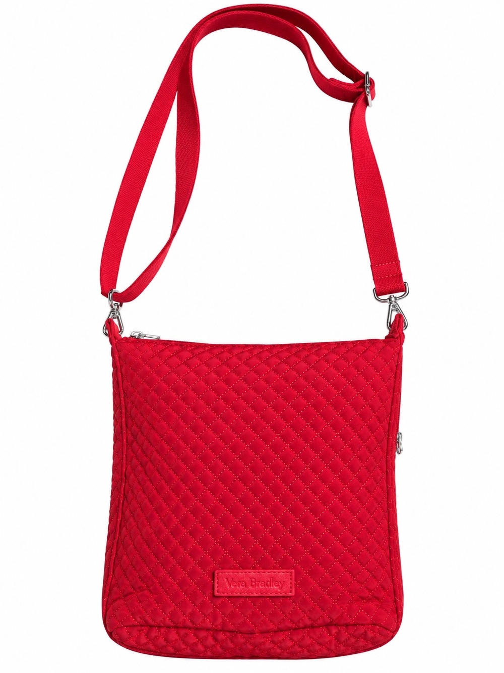 Vera Bradley Bright Red Quilted Crossbody Shoulder Bag
